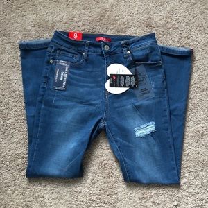 Fashion nova high rise straight jeans